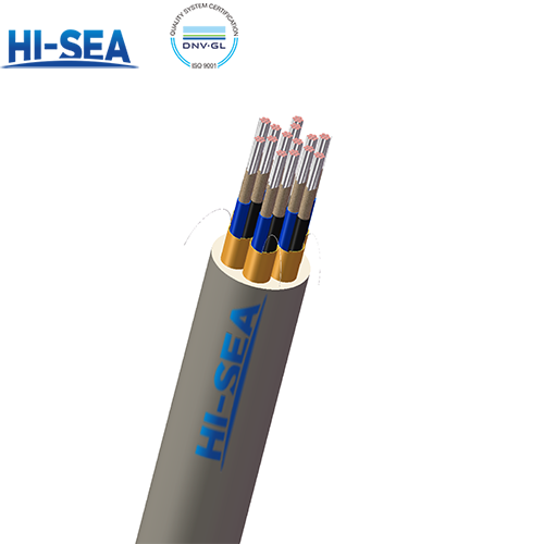 S107 BU(i) Low Smoke Halogen Free Fire Resistant Offshore Communication Cable 250V